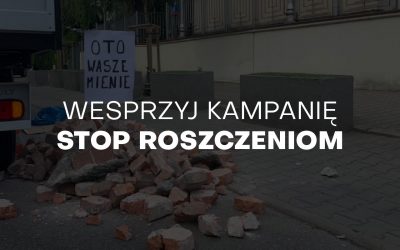 Wesprzyj kampanię Stop Roszczeniom