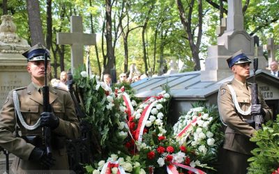 Uroczystości pogrzebowe śp. major Marii Mireckiej-Loryś