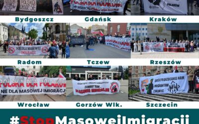 Polska dla Polaków – Manifestacje antyimigracyjne w całej Polsce
